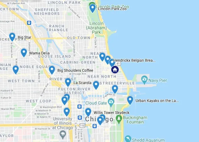 Apartamento Downtown Guild Magnificent Mile, Gold Coast #4 Chicago